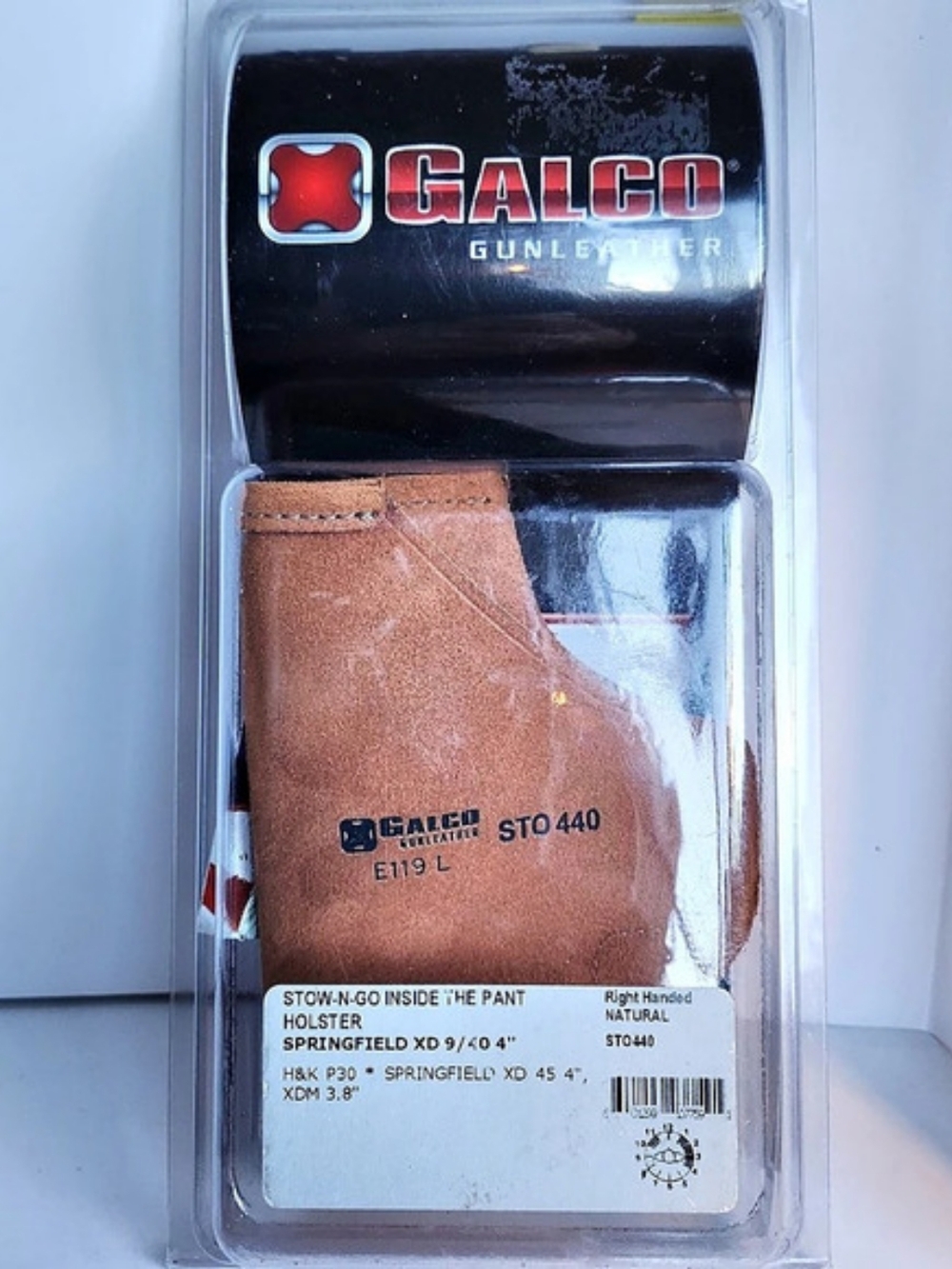 Galco STO440 Leather Inside-the-Pant Holster